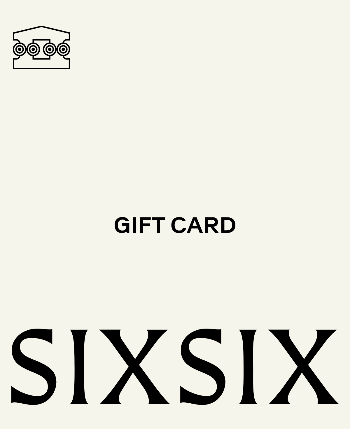 Six Six Gift Card